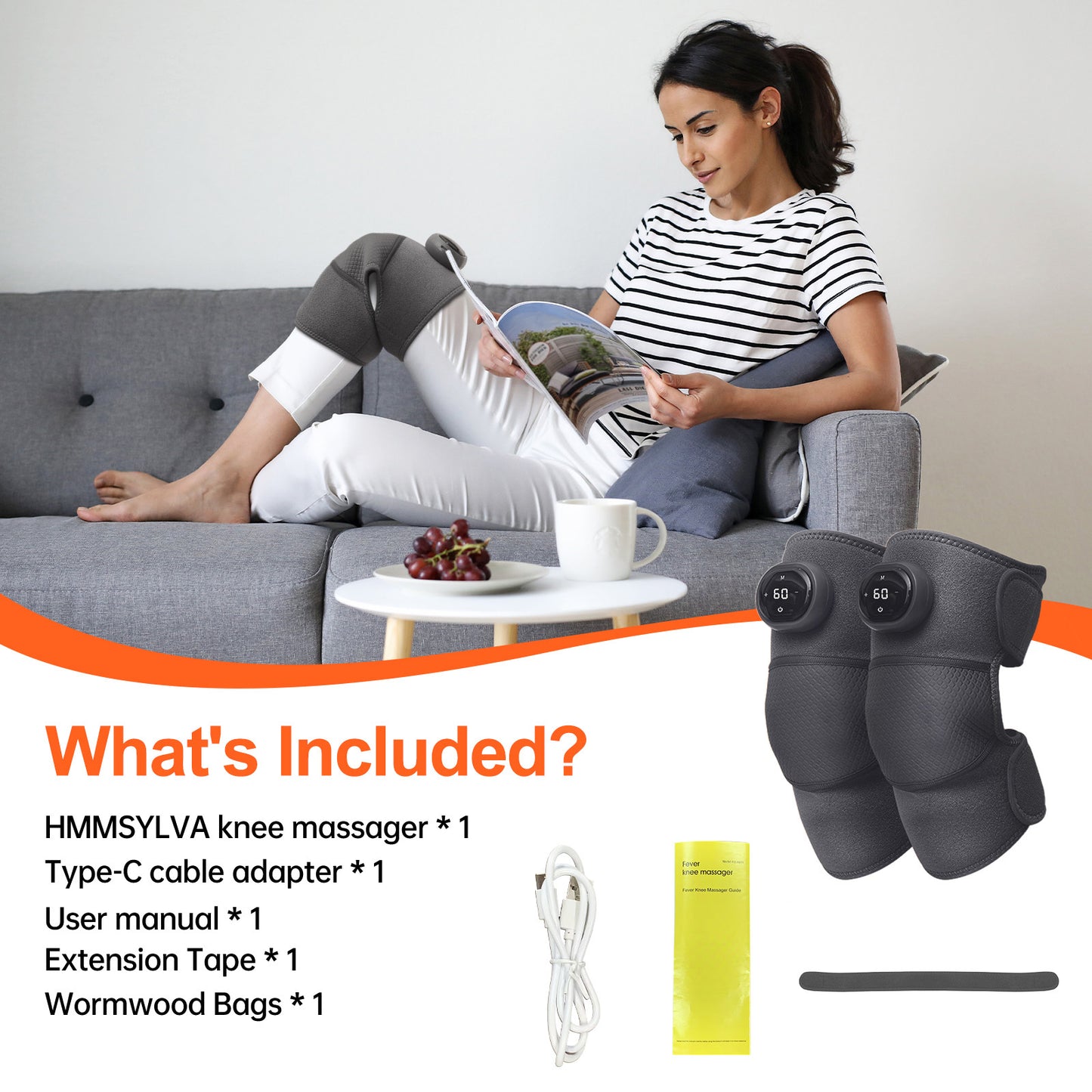 Trending Rechargeable Knee Comfort Pad Smart Relief Portable Care