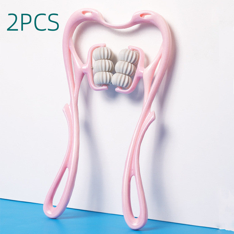 “Multifunctional Neck and Shoulder Massager Roller – Pain Relief Tool”