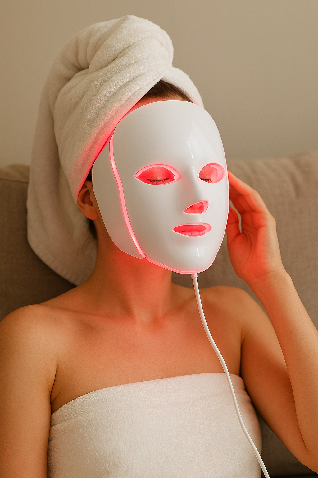 "7 Color LED Light Therapy Face Mask – Skin Rejuvenation & Anti-Aging"